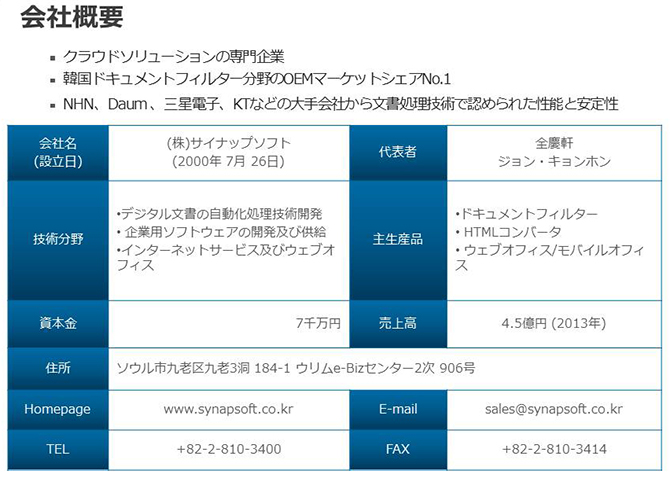 サイナップソフト